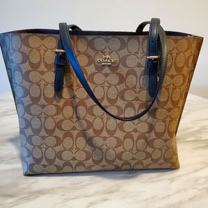 Coach Mollie Tote in Signature Canvas
